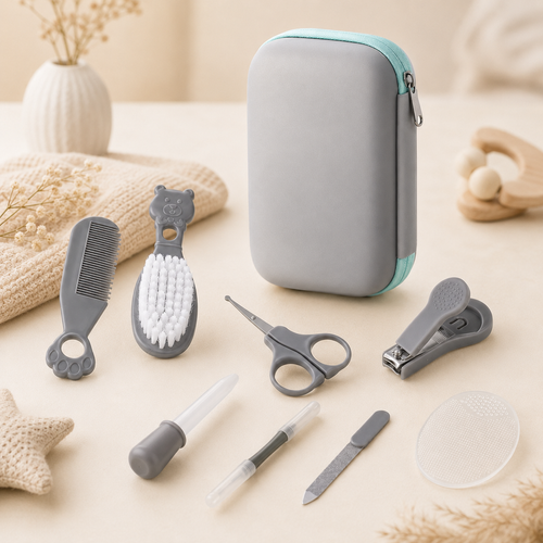 9-Piece Baby Grooming & Care Kit