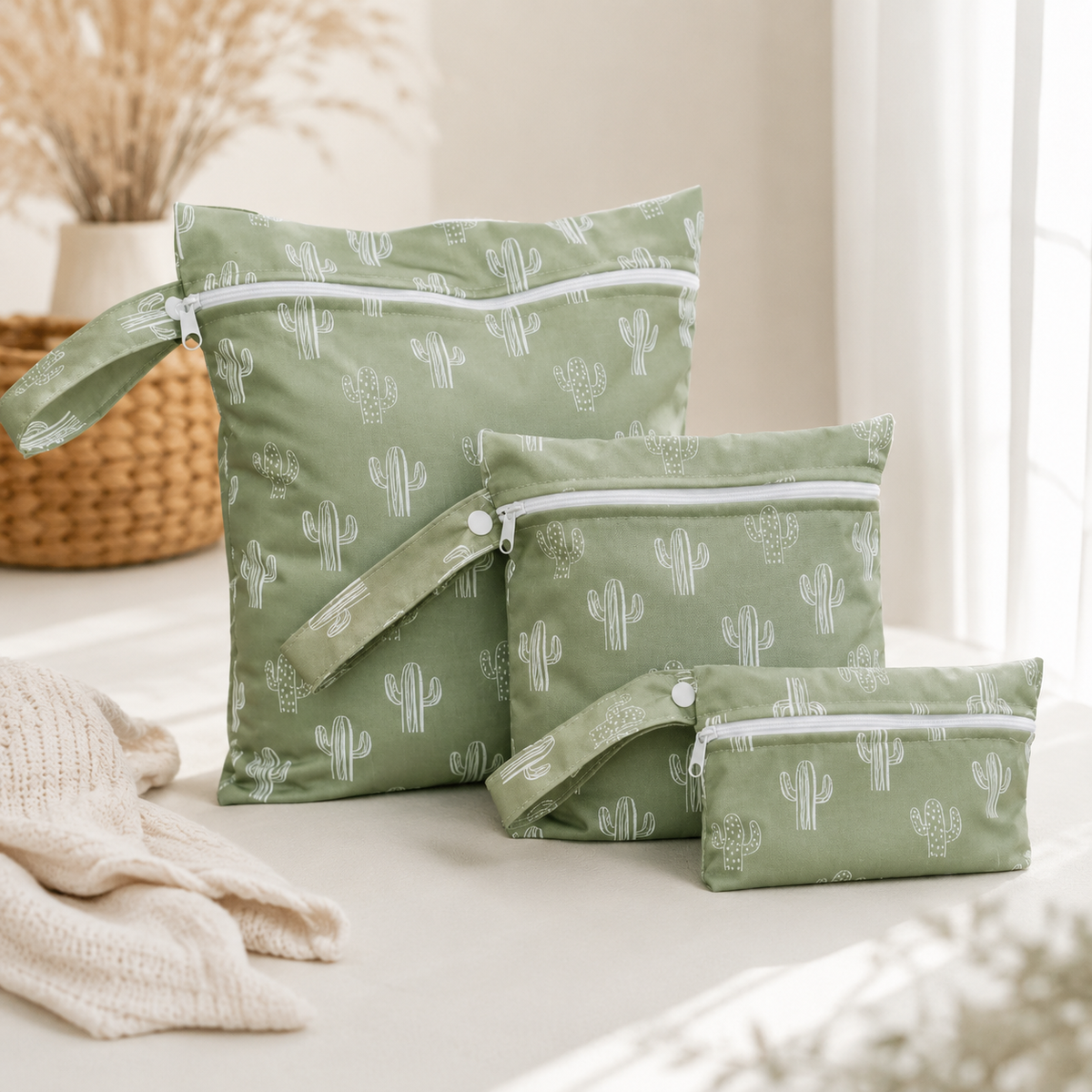 3-Piece Waterproof Wet Bag Set
